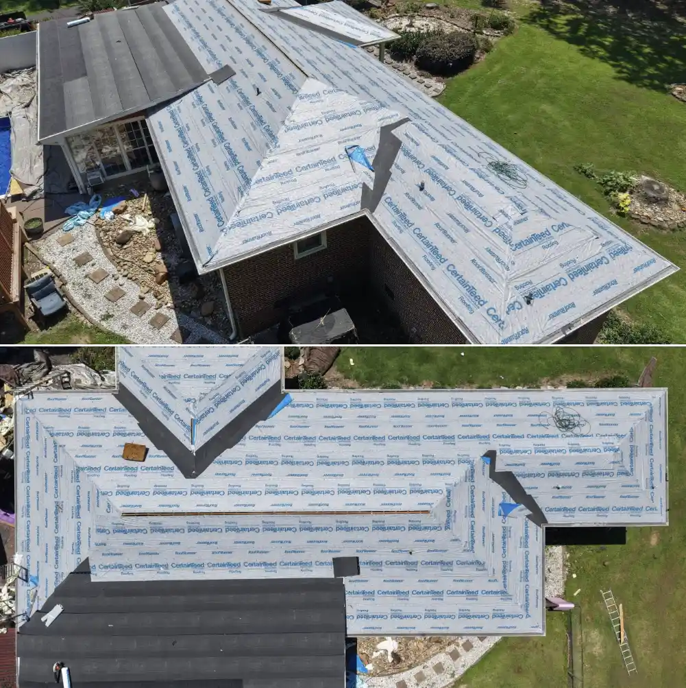 Expert asphalt shingle underlayment installation by Roofing Contractor Bismarck ND