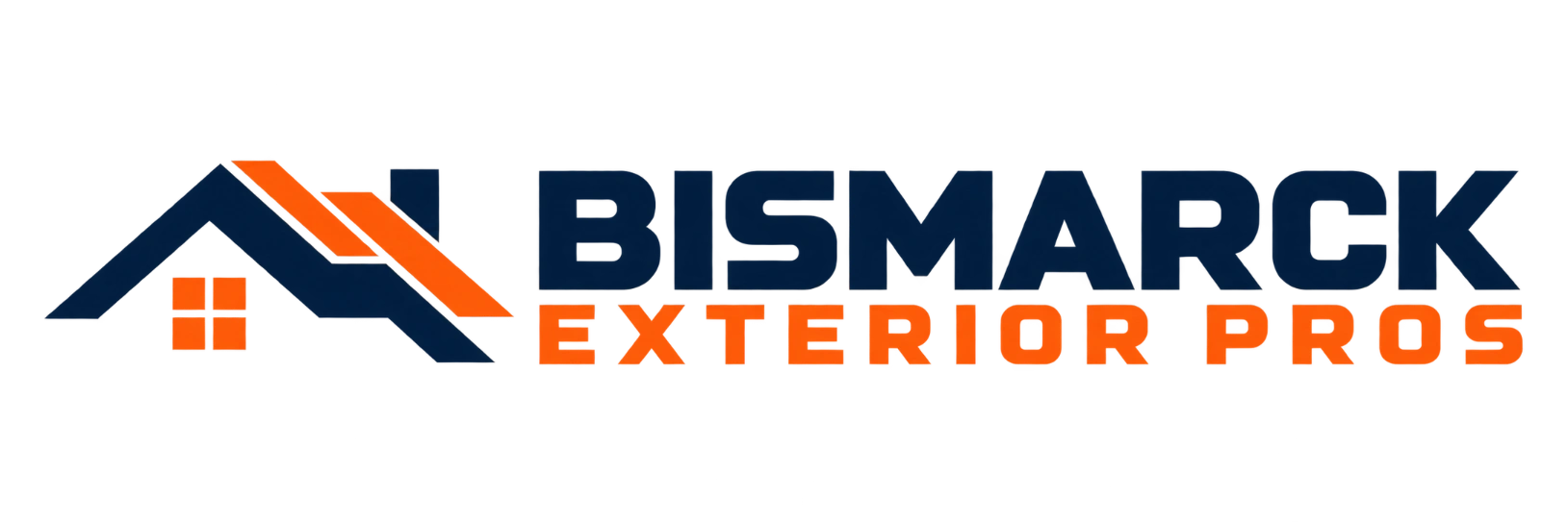 Bismarck Exterior Pros roofing company logo