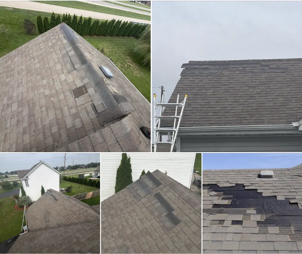 Emergency wind damage roof repair services by top Roofing Contractor Bismarck ND